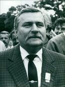 Lech Walesa - Vintage Photograph