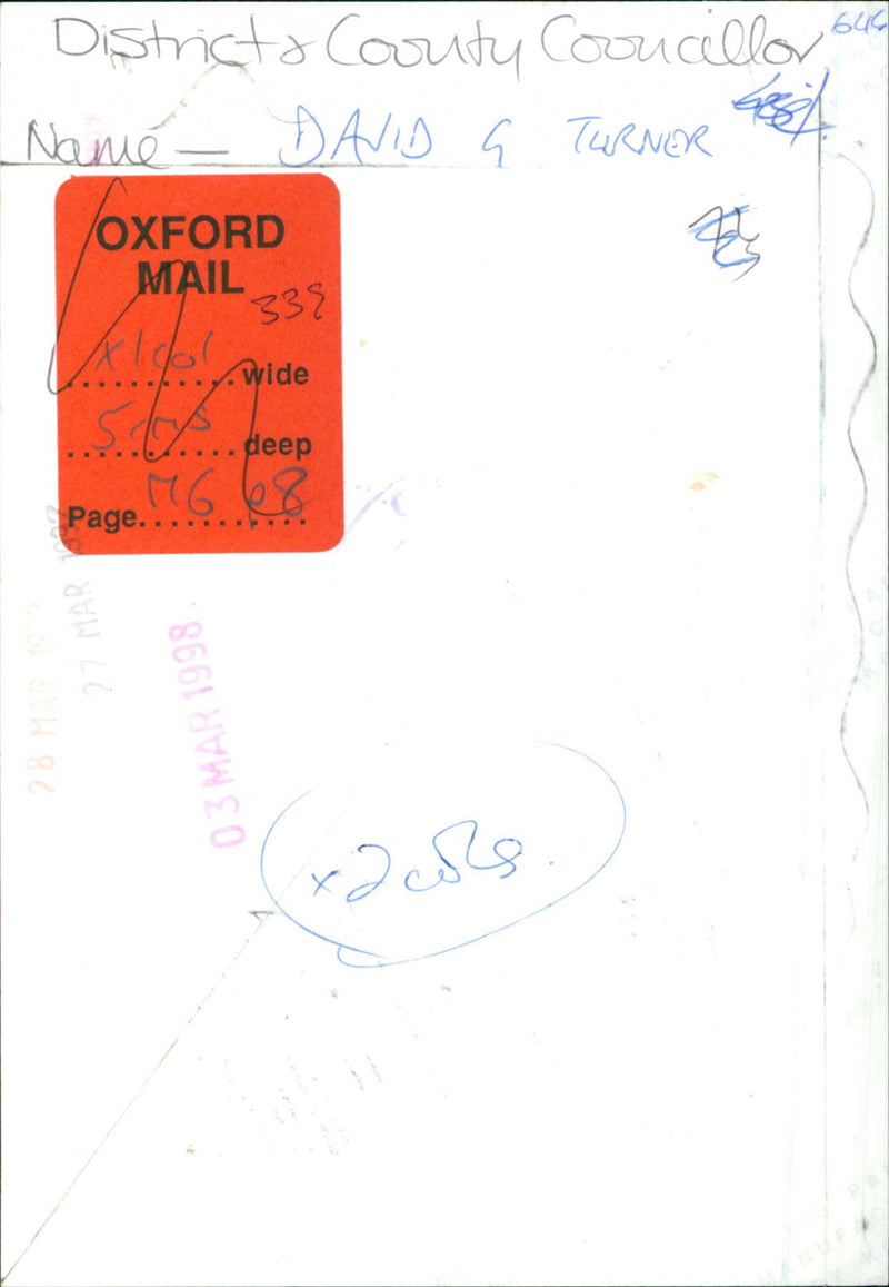 David G. Turner - Vintage Photograph