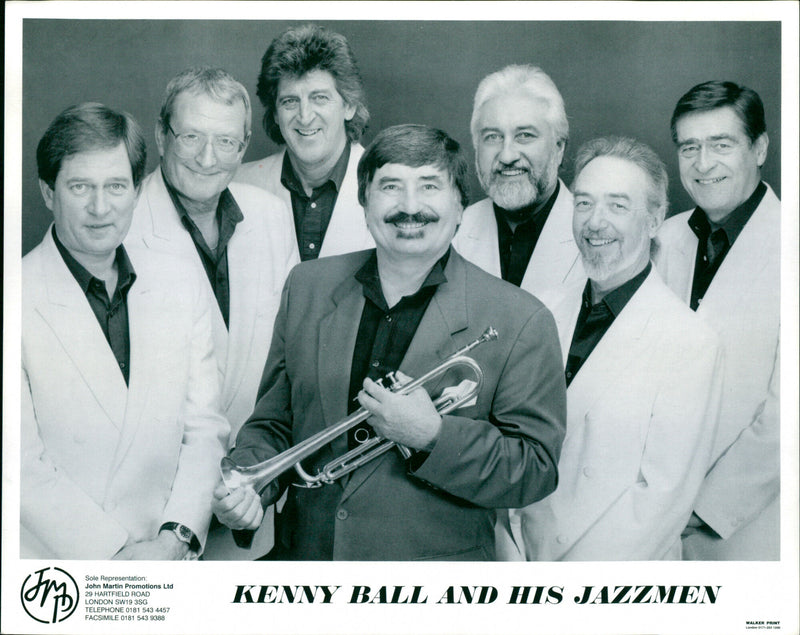 Kenny Ball and his Jazzmen - Vintage Photograph