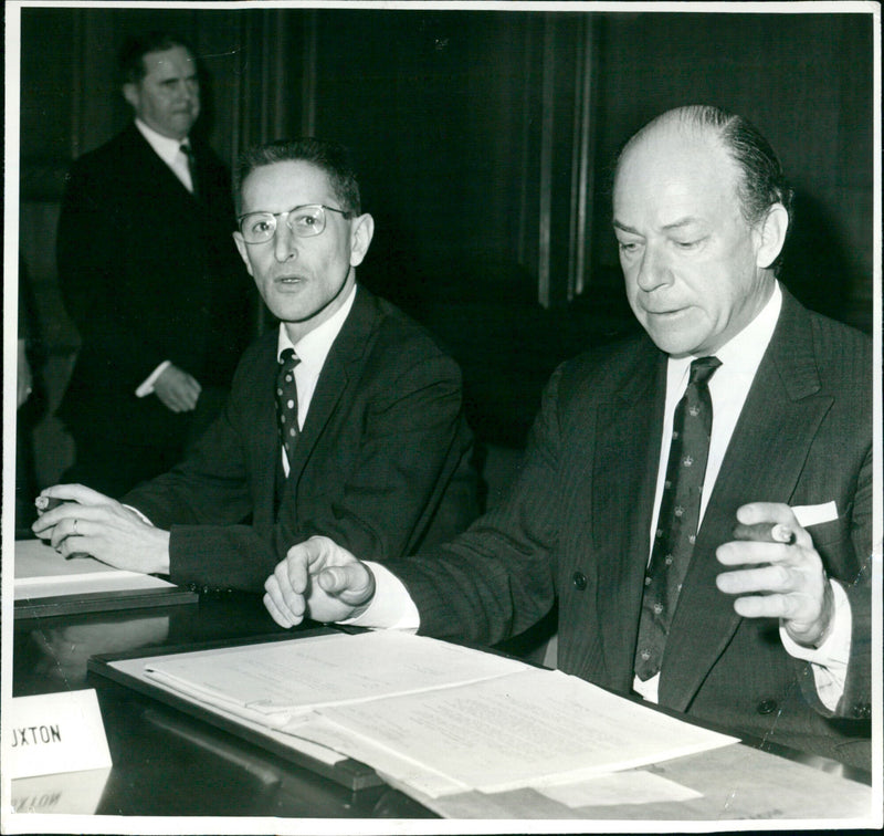 Prof Wilfred Beckerman - Vintage Photograph