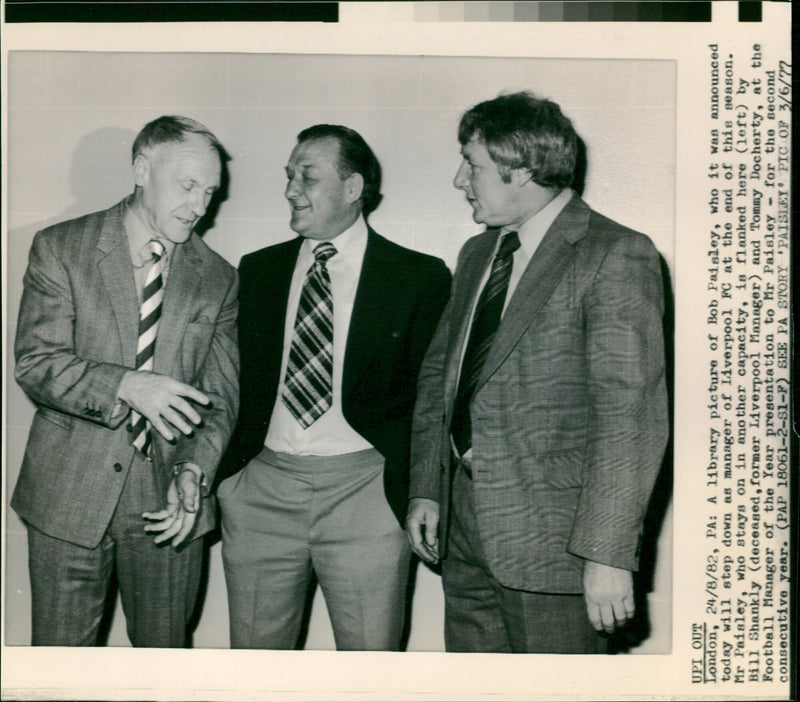 Bob Paisley - Vintage Photograph