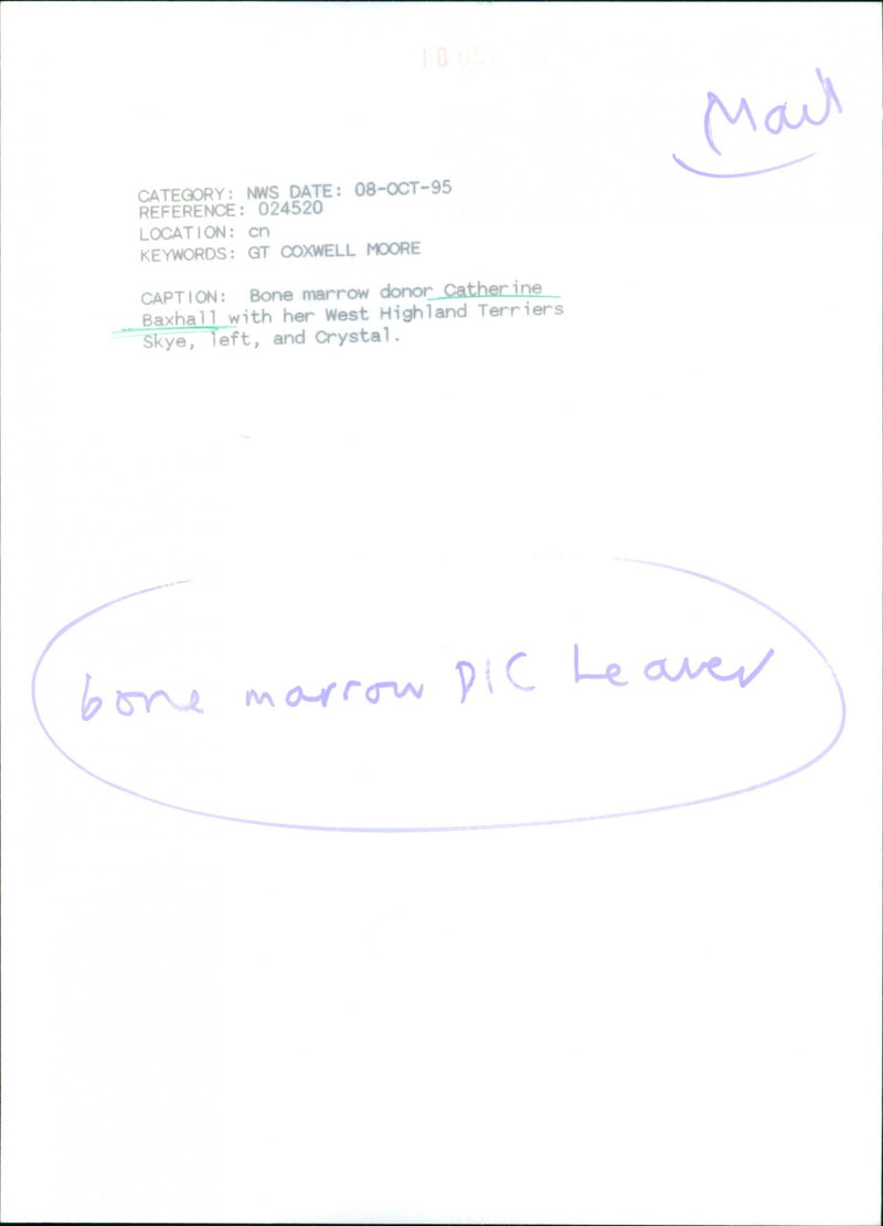 Catherine Baxhall - Vintage Photograph