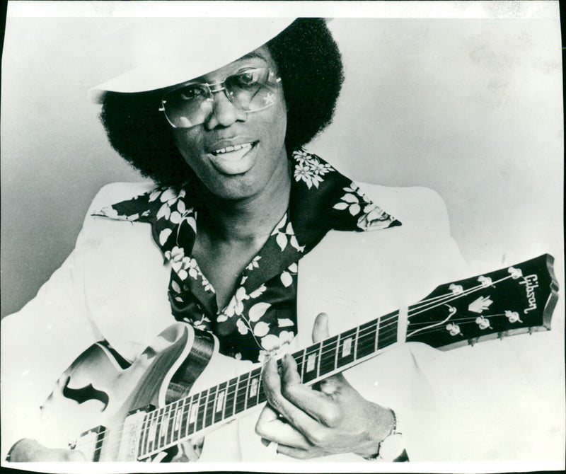 Johnny Guitar Watson - Vintage Photograph