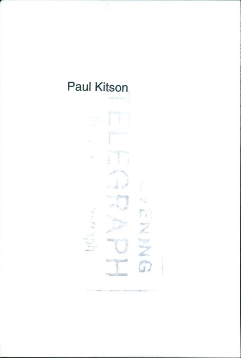 Paul Kitson - Vintage Photograph