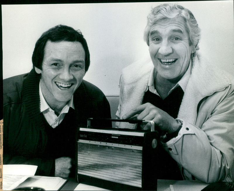 Ian Greaves and Roy Barry - Vintage Photograph