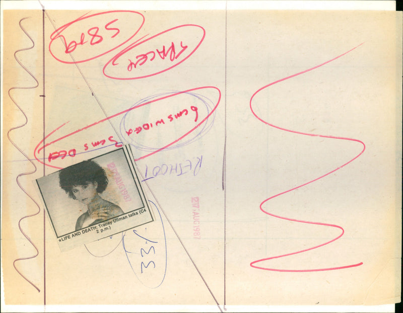 Tracey Ullman - Vintage Photograph