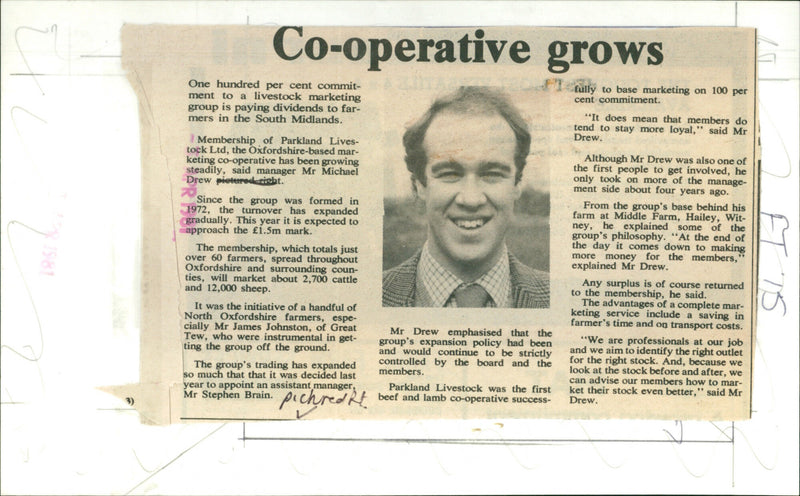 Michael Drew - Vintage Photograph