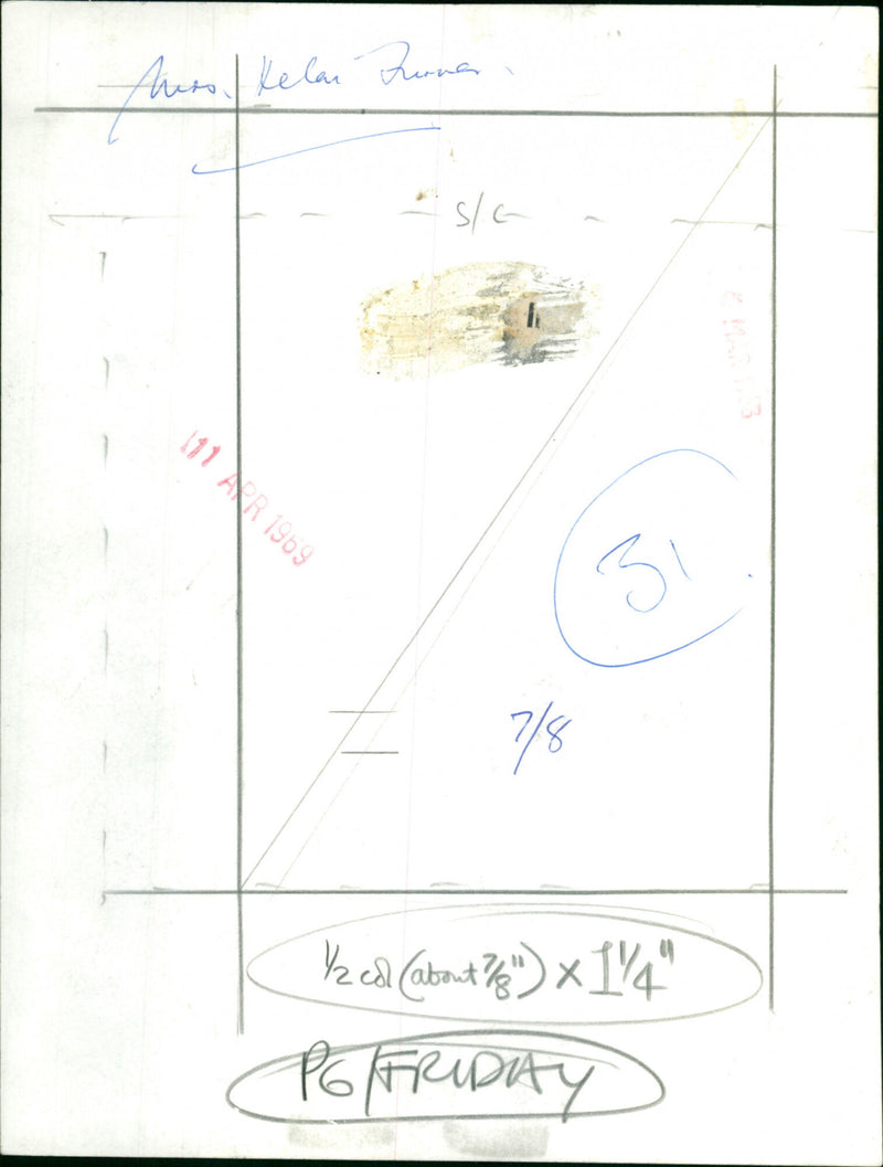 Helen Turner - Vintage Photograph