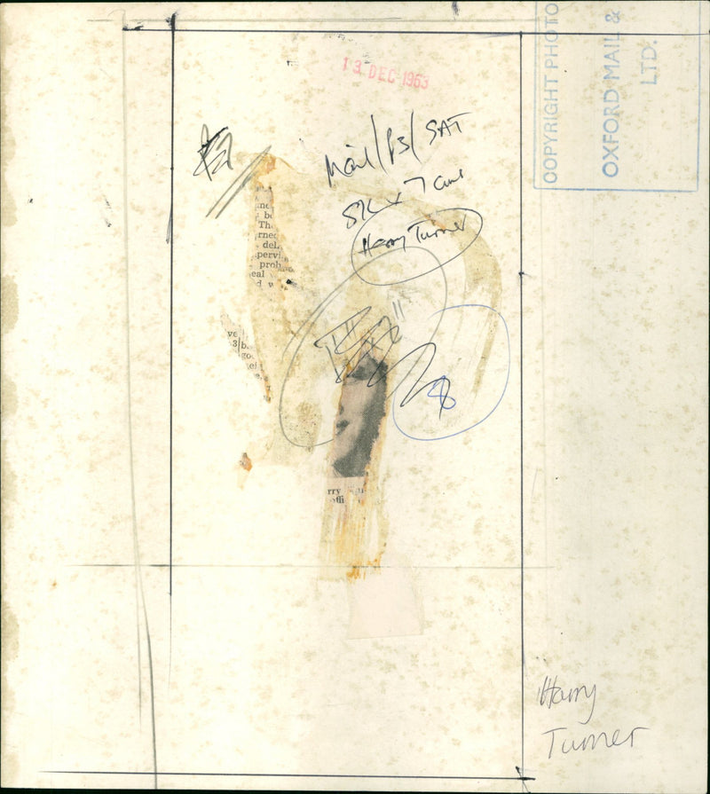 Harry Turner - Vintage Photograph