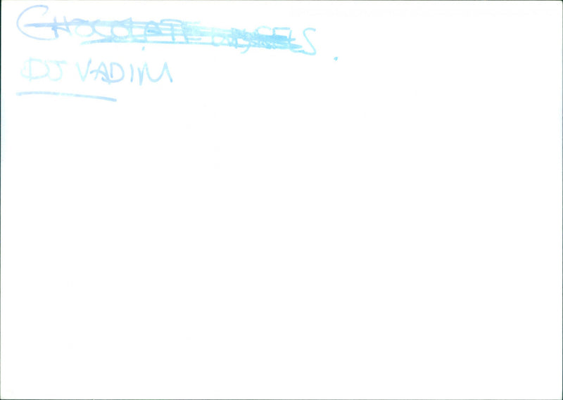 DJ Vadim - Vintage Photograph