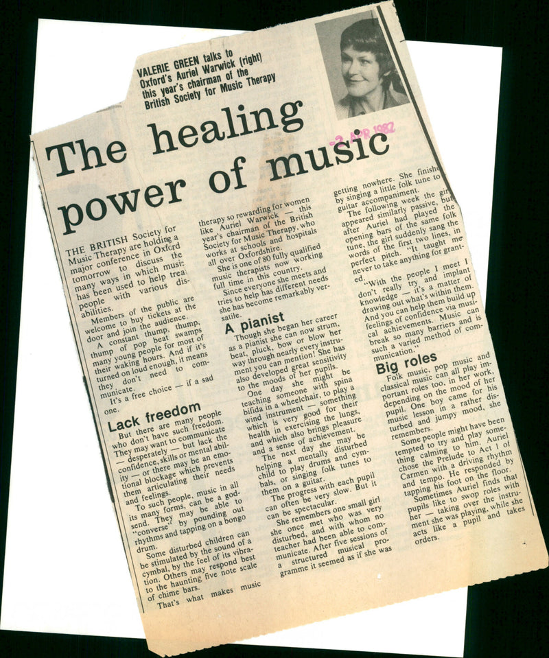 Auriel Warwick - Vintage Photograph