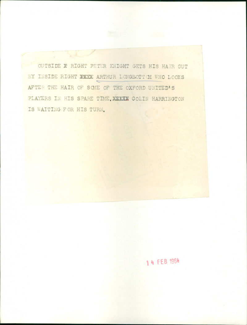 Arthur Longbottom - Vintage Photograph