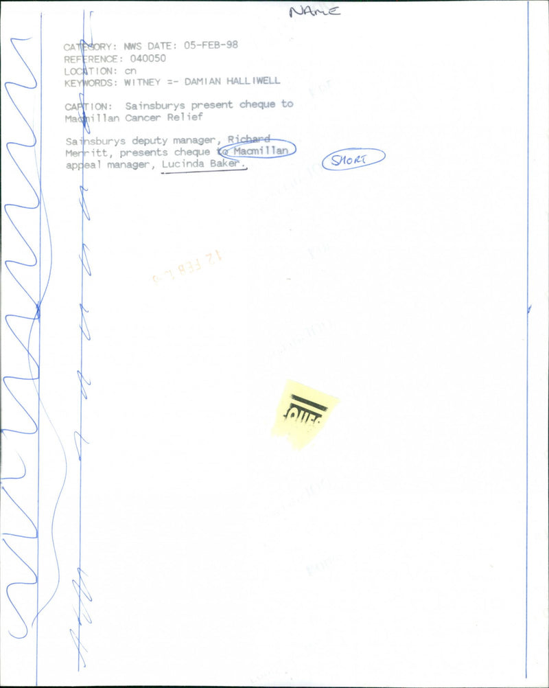 Lucinda Baker - Vintage Photograph