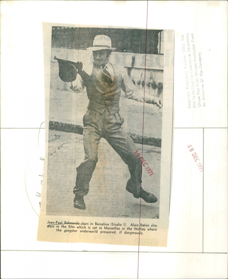 Jean-Paul Belmondo - Vintage Photograph