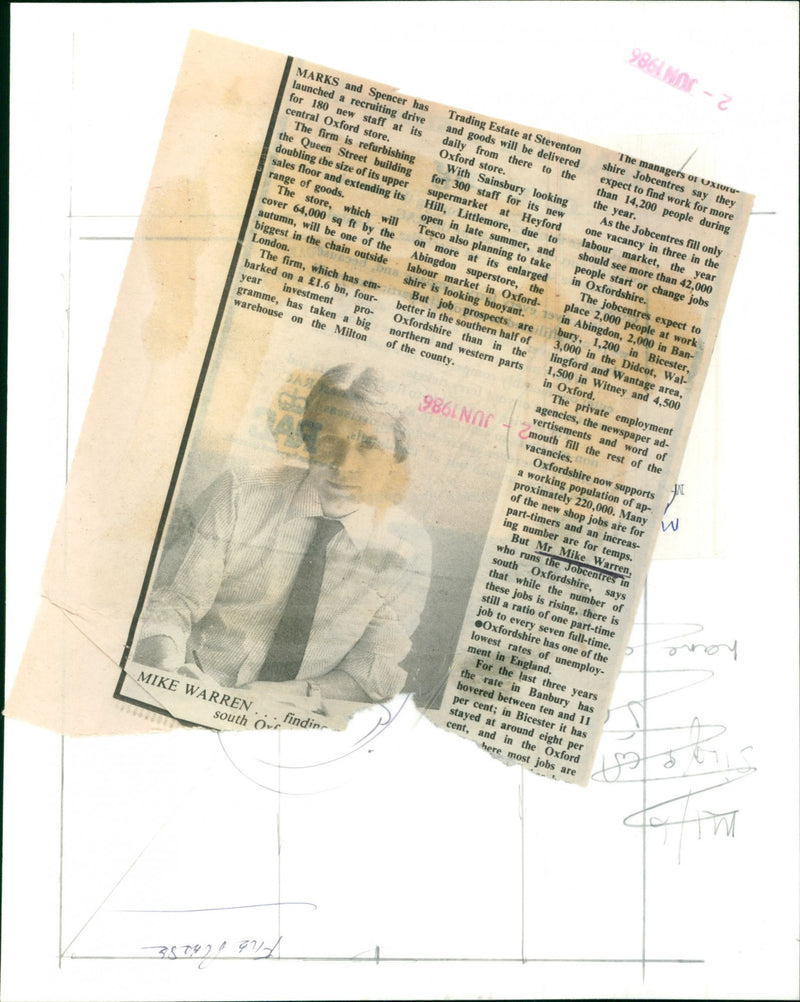 Mike Warren - Vintage Photograph