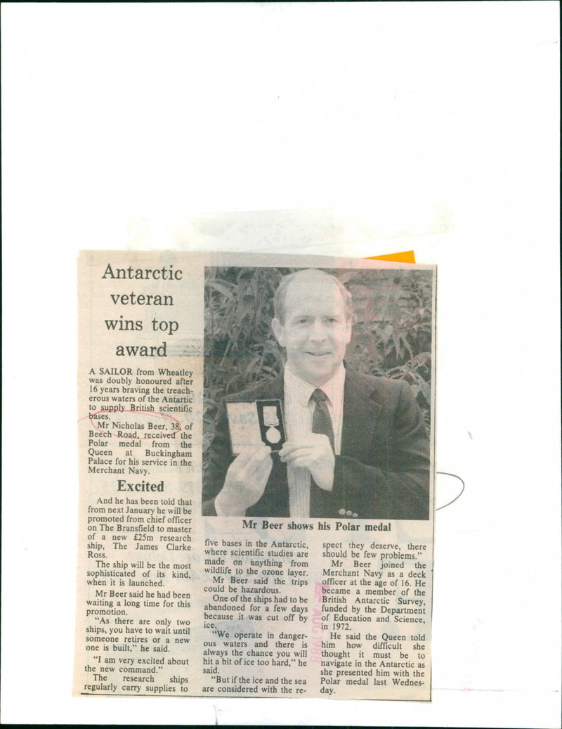 Nicholas Beer - Vintage Photograph