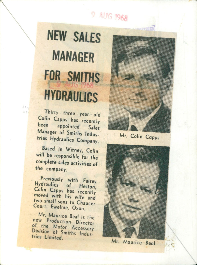 Maurice Beal - Vintage Photograph