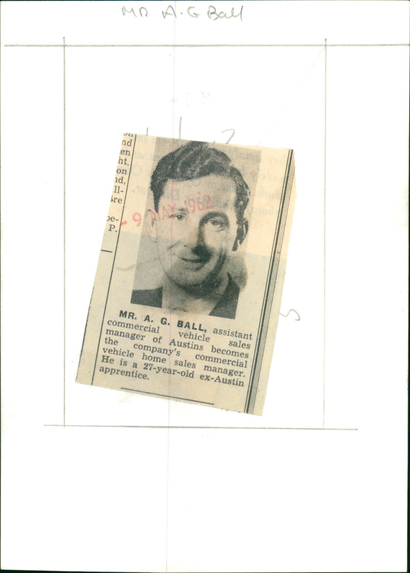 A. G. Ball - Vintage Photograph