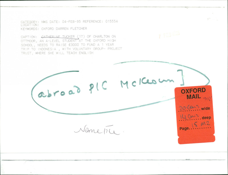 Catherine Tucker - Vintage Photograph