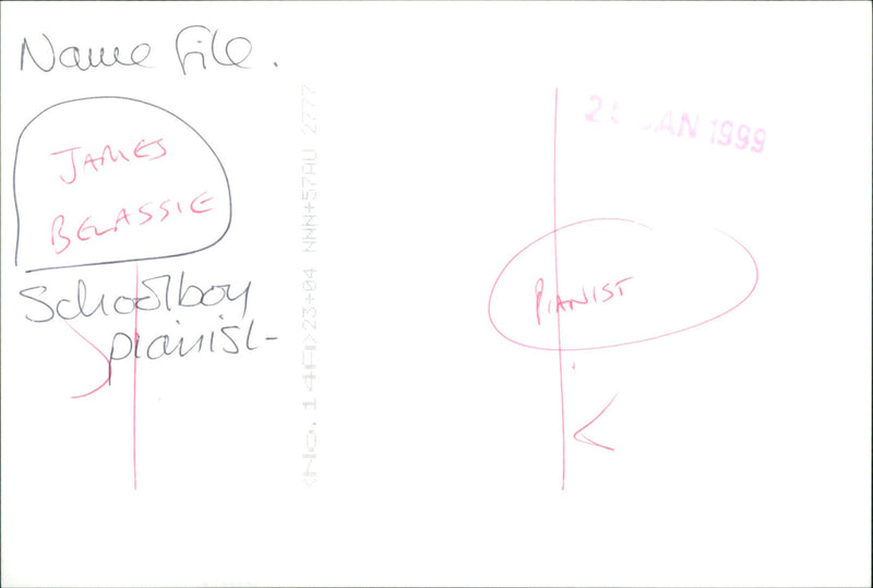 James Belassie - Vintage Photograph