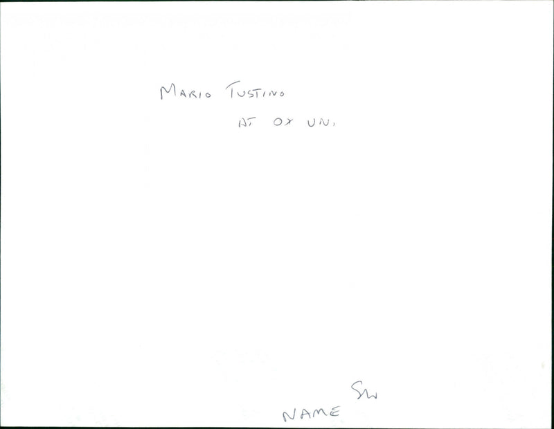 Mario Testino - Vintage Photograph