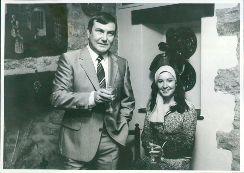 Edward and Elizabeth Wade - Vintage Photograph