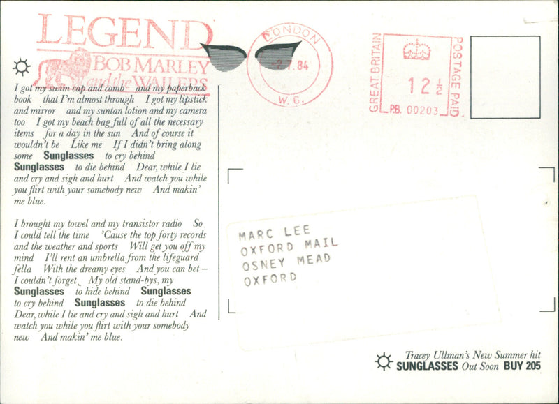 Tracey Ullman - Vintage Photograph