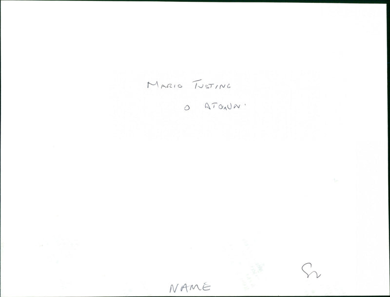 Mario Testino - Vintage Photograph