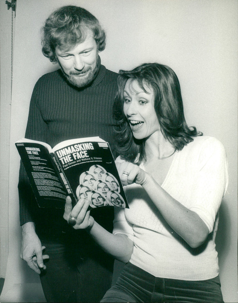 Carmen Sautiy with Peter Trower - Vintage Photograph