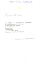 Brenda Huckin - Vintage Photograph