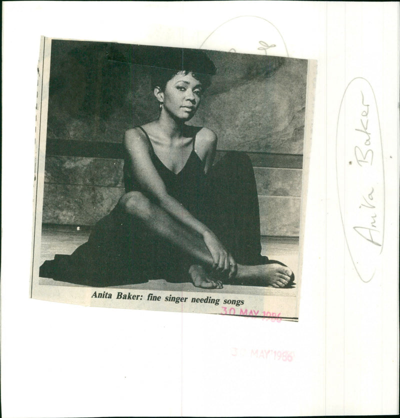 Anita Baker - Vintage Photograph