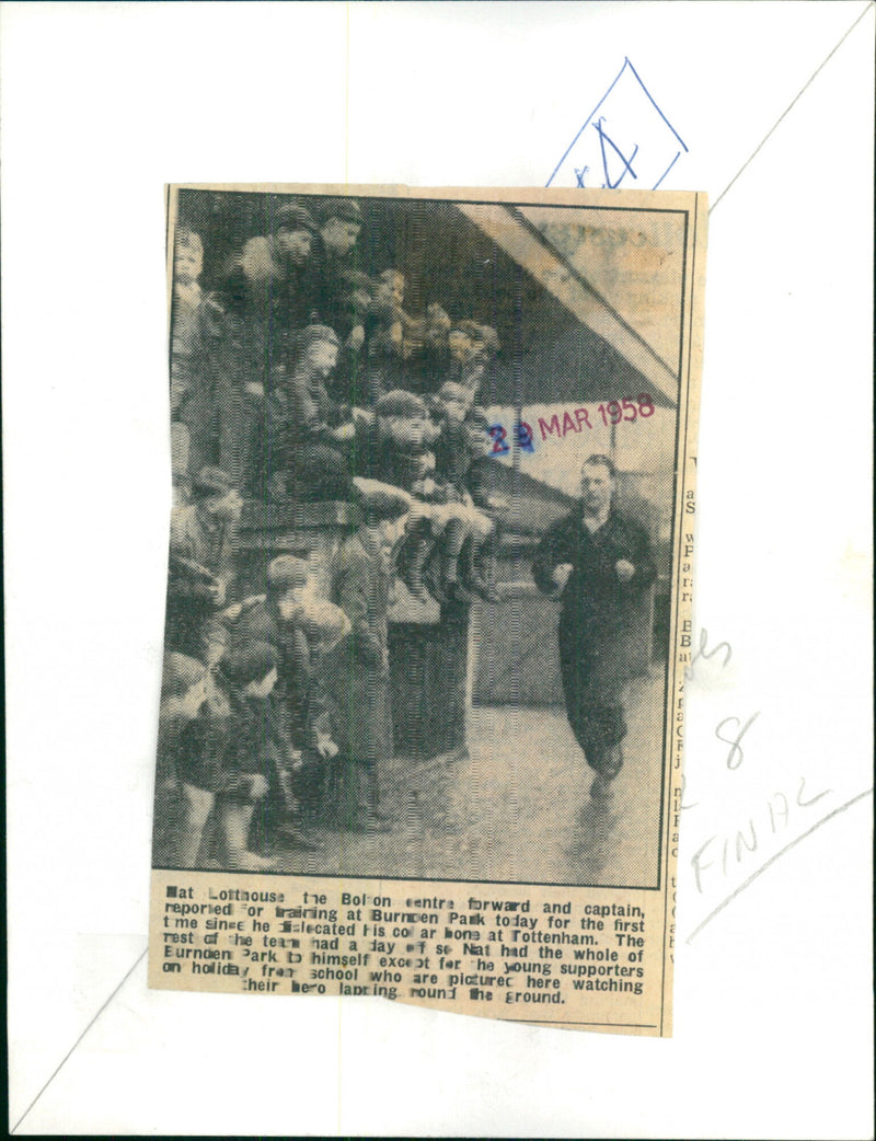 Nat Lofthouse - Vintage Photograph