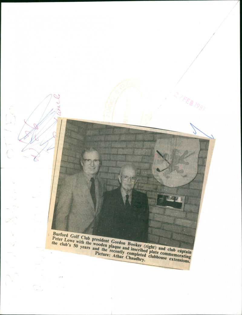 Peter Lowe - Vintage Photograph