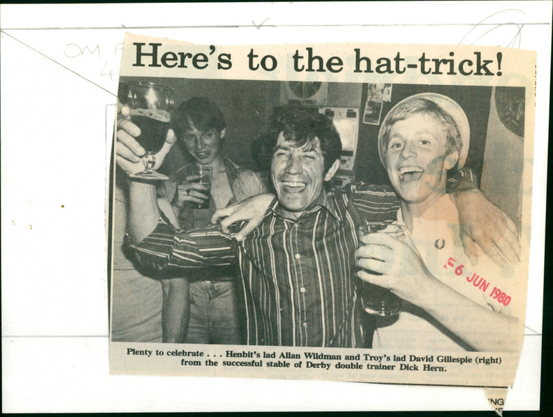 Allan Wildman and David Gillespie - Vintage Photograph