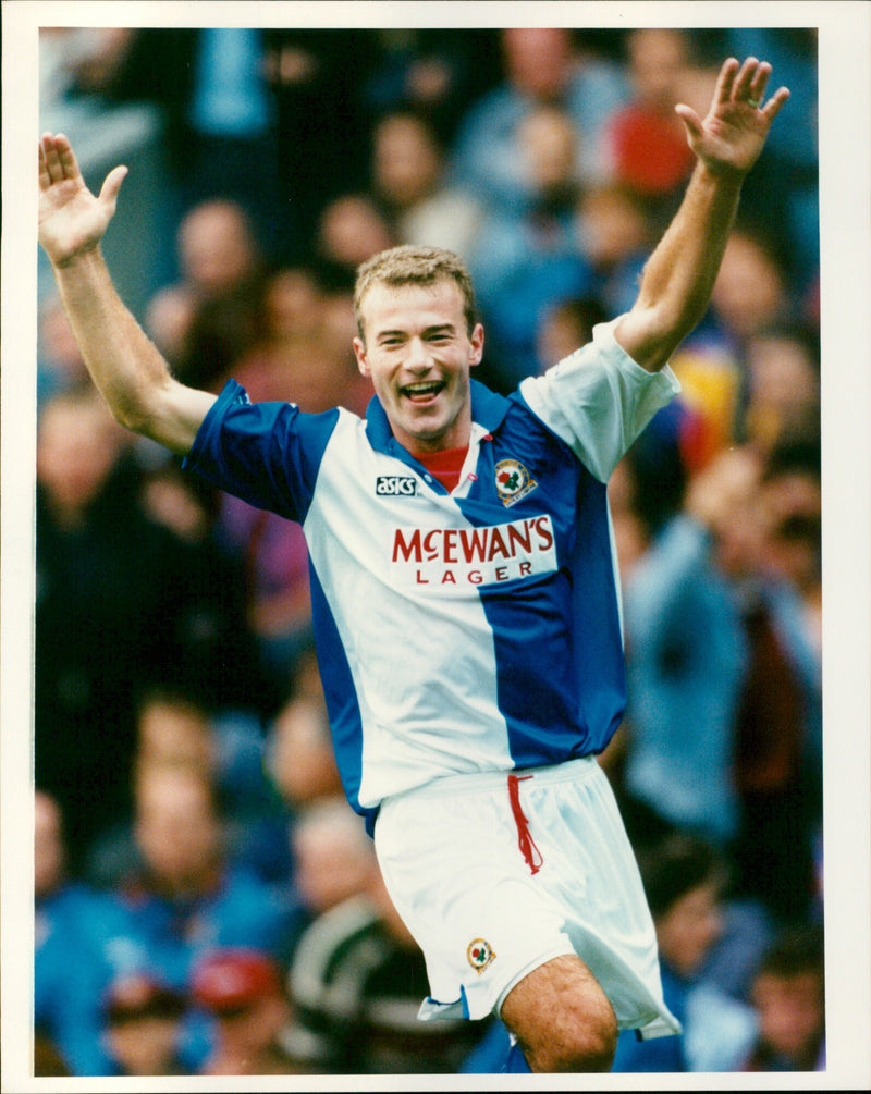 Alan Shearer - Vintage Photograph