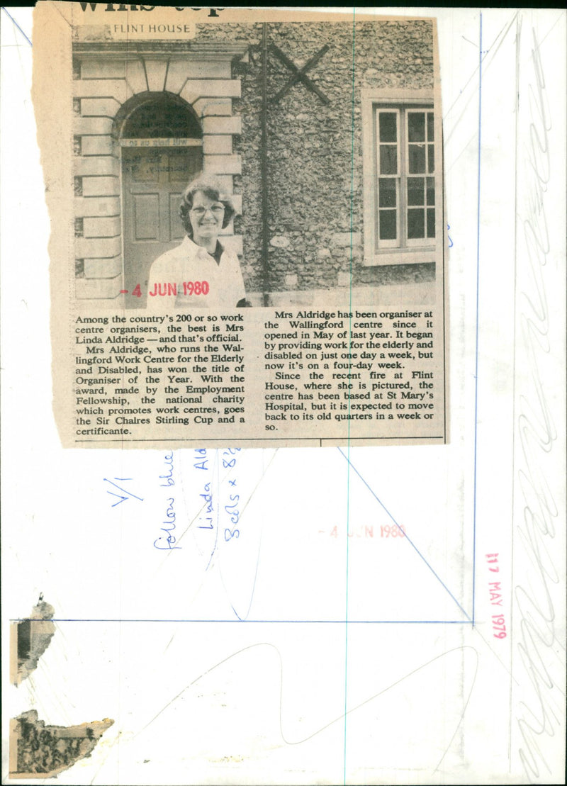 Linda Aldridge - Vintage Photograph