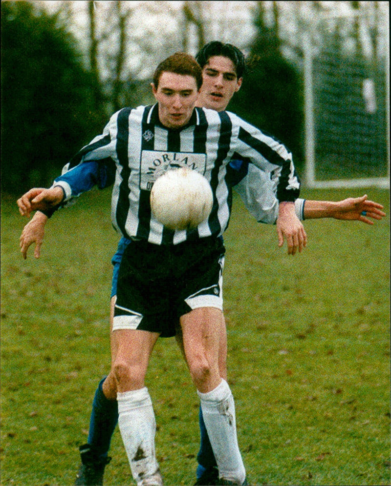 Carterton vs Banbury - Vintage Photograph