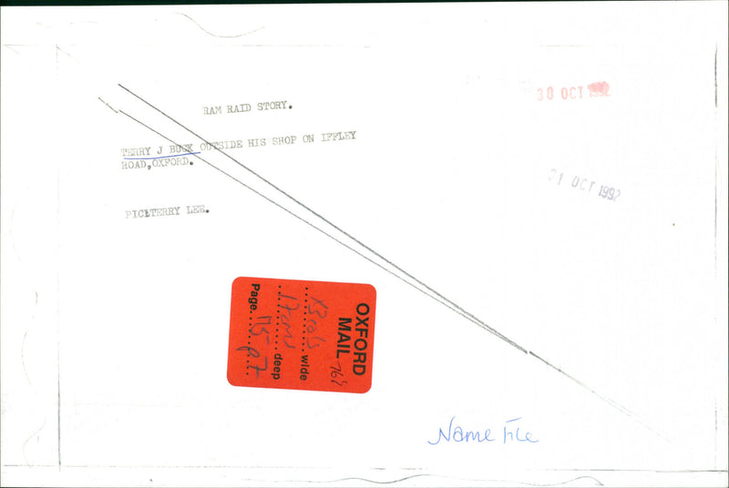 Terry J Buck - Vintage Photograph