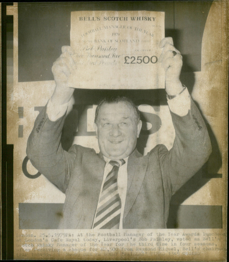 Bob Paisley - Vintage Photograph