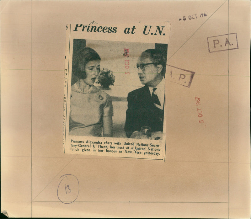 Princess Alexandra of Kent - Vintage Photograph