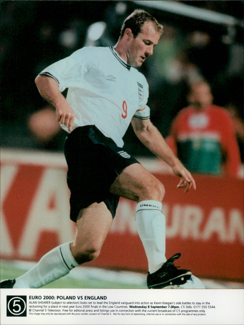 Alan Shearer - Vintage Photograph