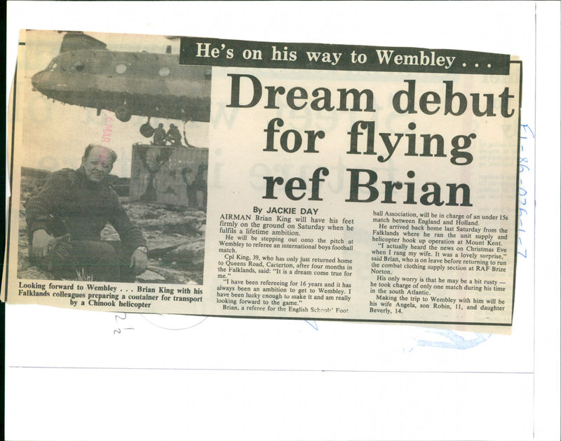 Brian King - Vintage Photograph