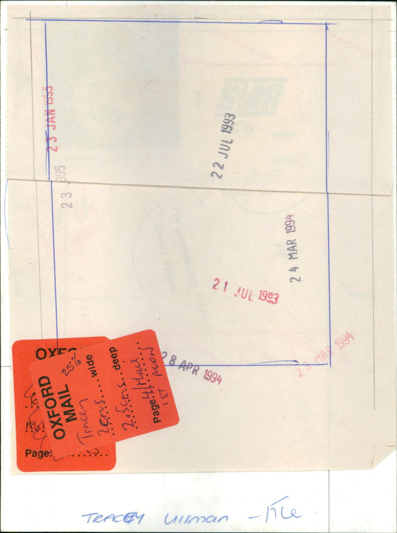 Tracey Ullman - Vintage Photograph