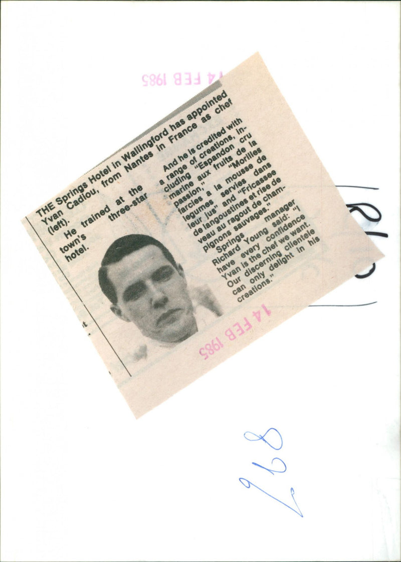 Yvan Cadiou - Vintage Photograph