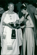 Denis Bridoux and Maggie Thomson - Vintage Photograph