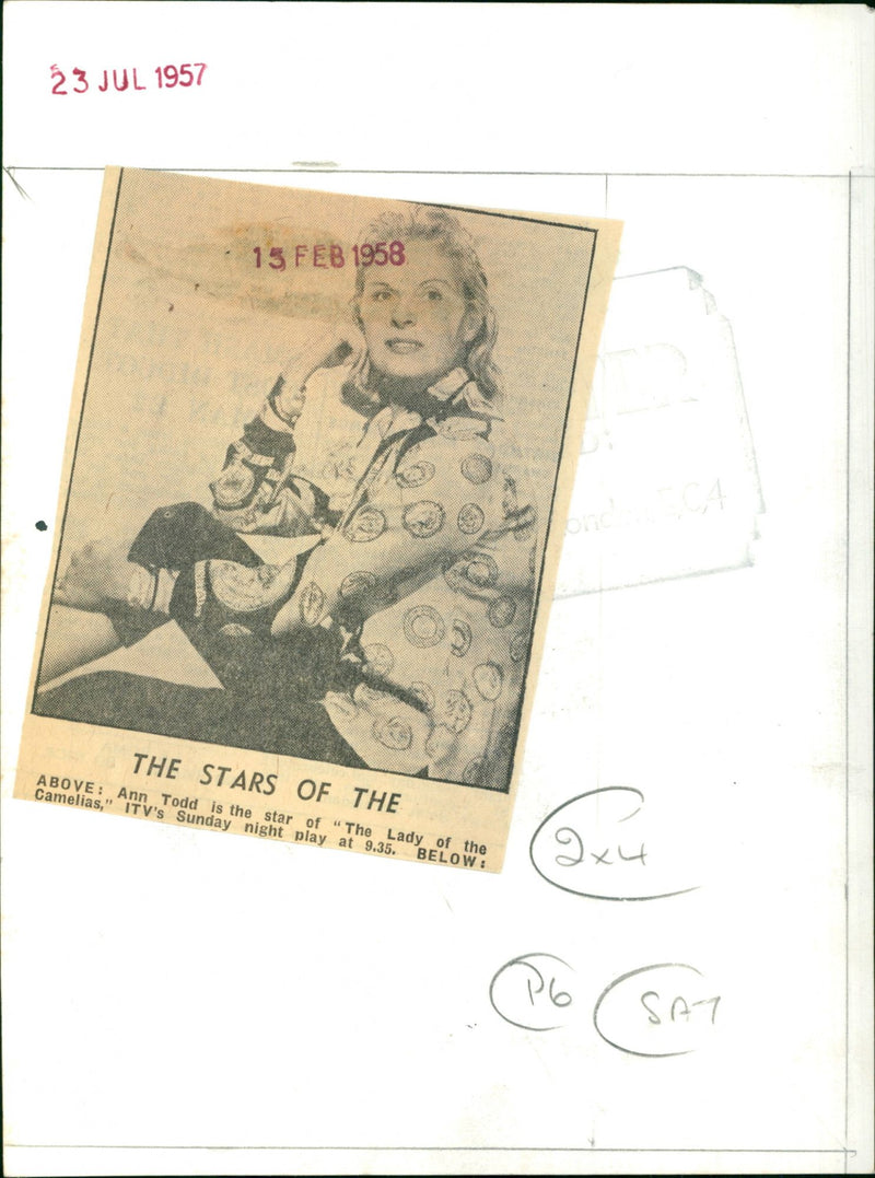 Ann Todd - Vintage Photograph