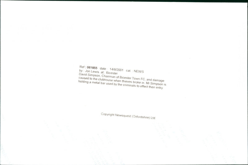 David Simpson - Vintage Photograph