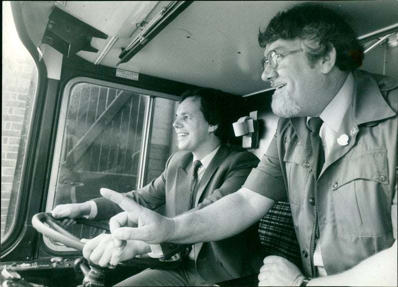 Tony Baldry and Jim Bunce - Vintage Photograph