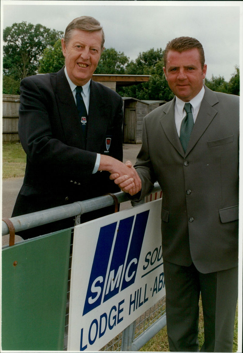 Peter Wilson & Mick Woodley - Vintage Photograph