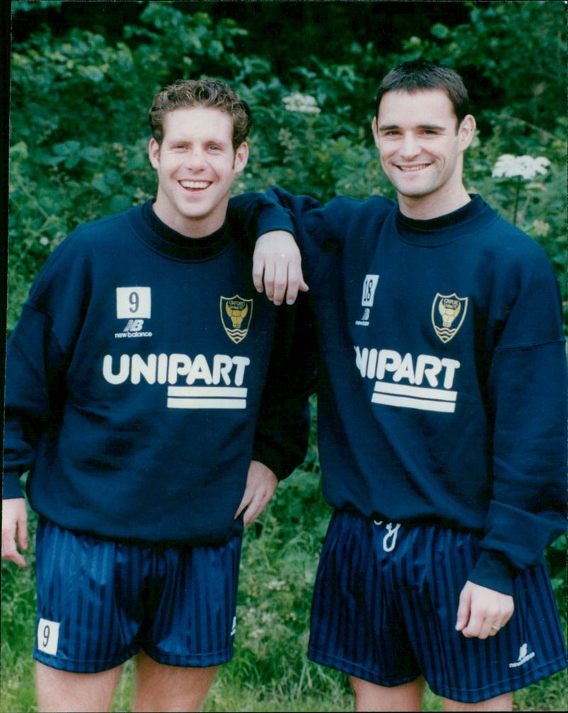 Danny Hill & Andy Thomson - Vintage Photograph